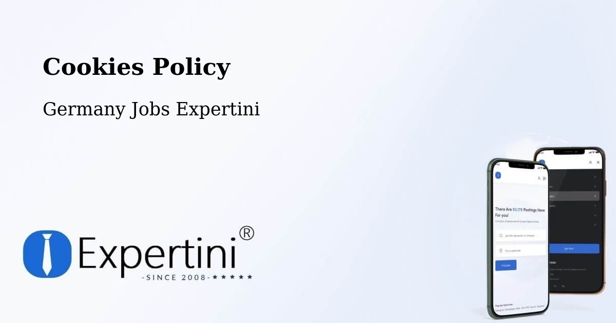 Cookies Policy - Germany Jobs Expertini