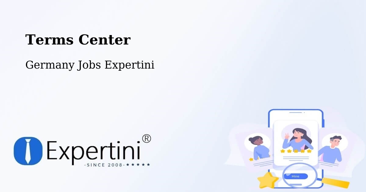 Terms of Service – Gotha - Germany Jobs Expertini